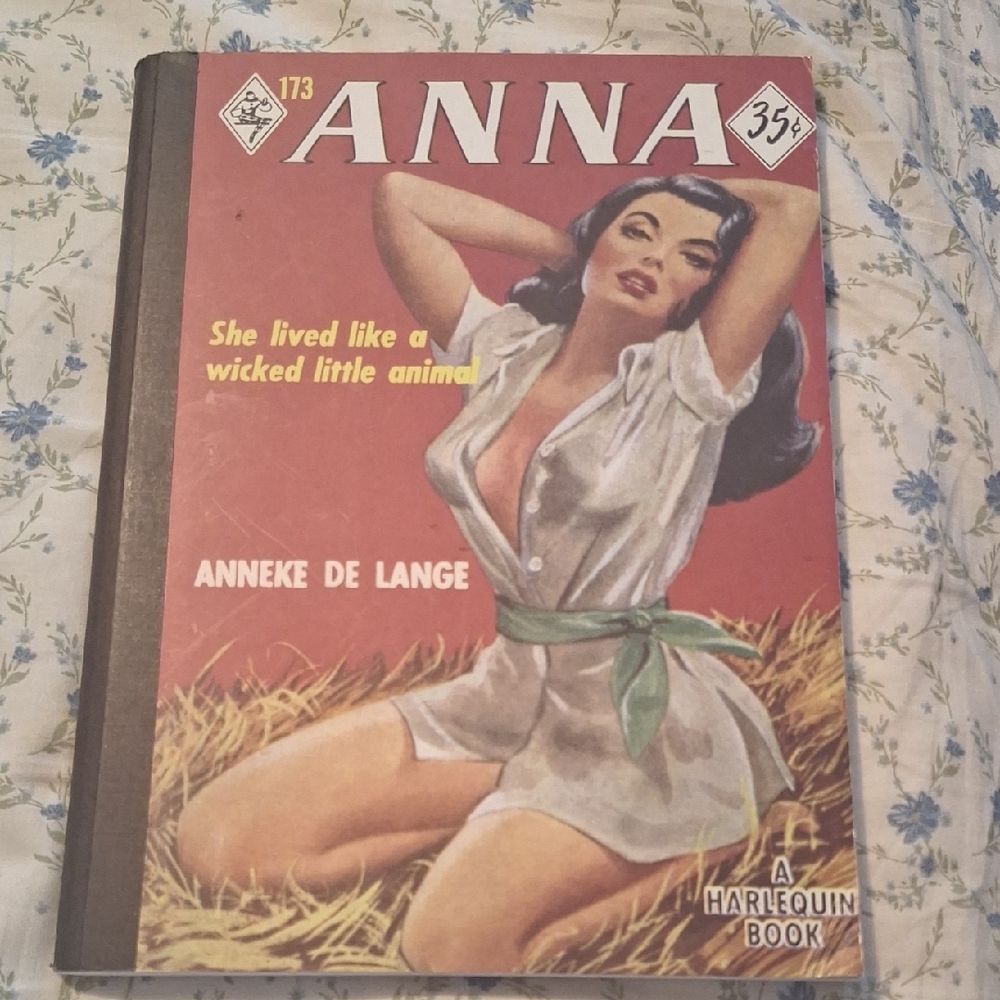 Anna Vintage Paperback Lined Notebook